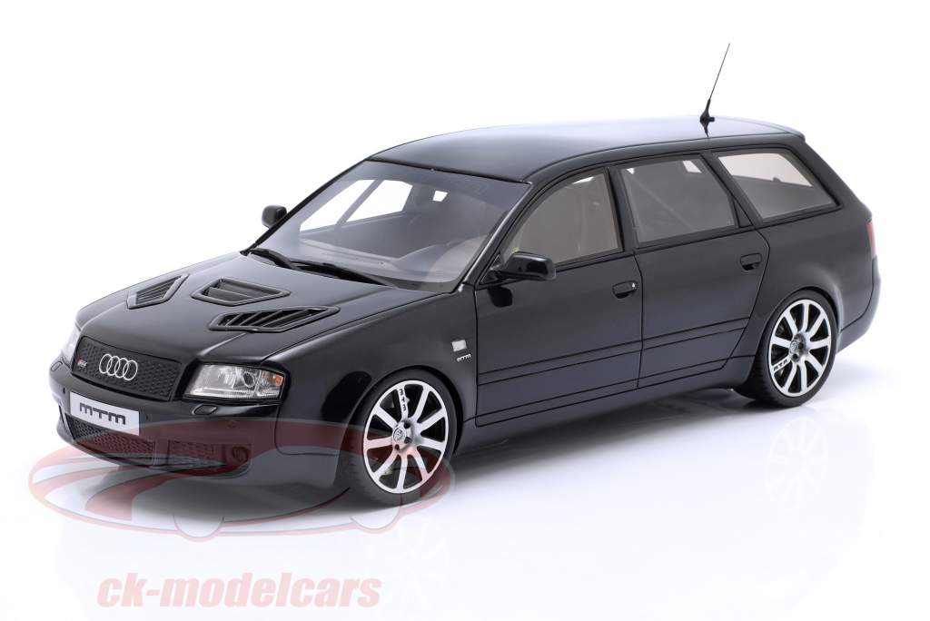 Audi RS 6 Clubsport MTM Bouwjaar 2004 zwart 1:18 OttOmobile