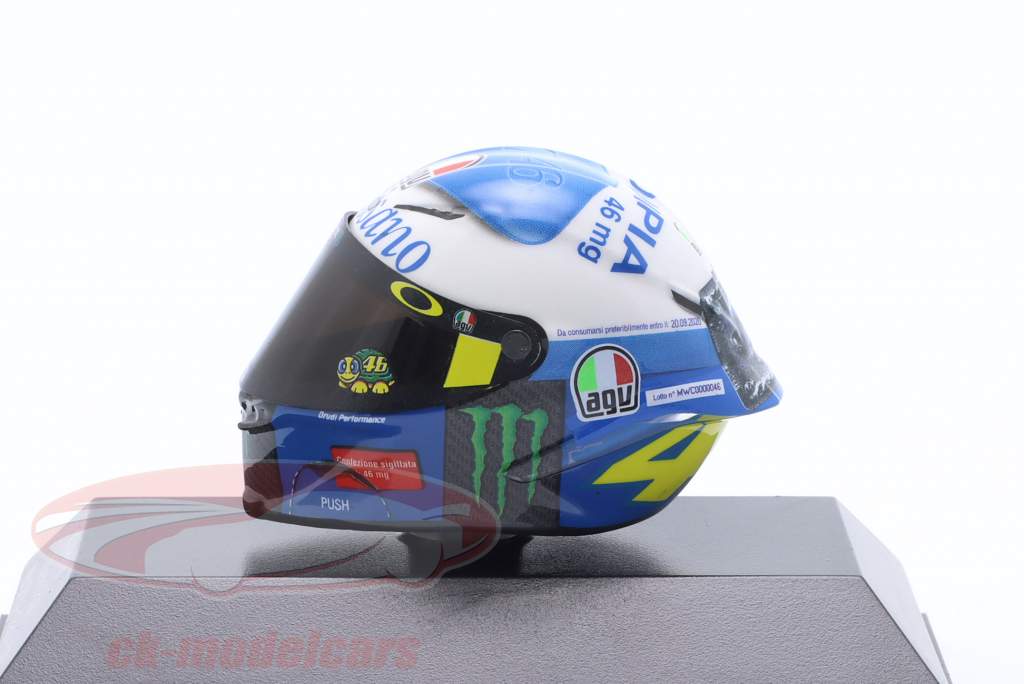 kaas Komkommer Amerika Minichamps 1:8 Valentino Rossi Race 2 MotoGP Misano 2020 AGV helm 399200086  model auto 399200086 4012138750913