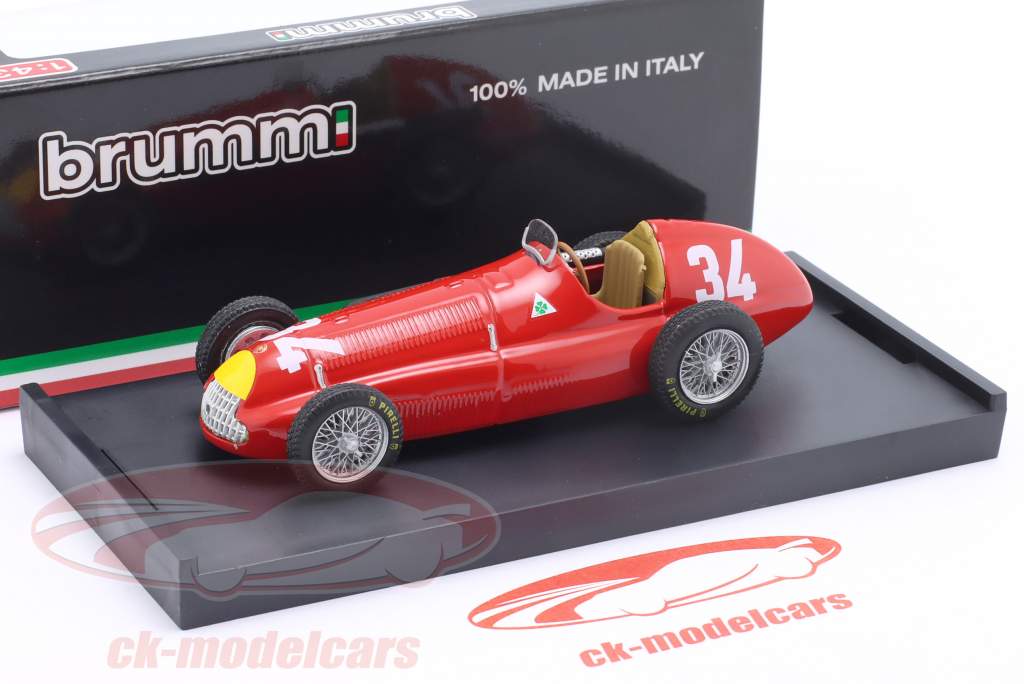 J. M. Fangio Alfa Romeo 158 Formel 1 1950 1:43 Brumm