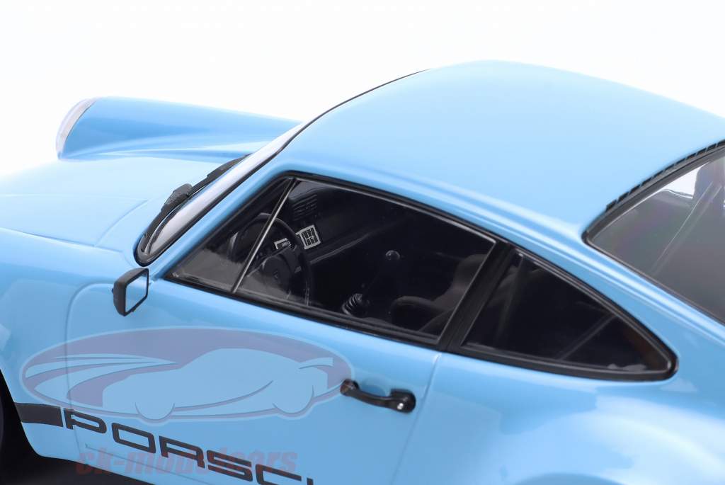 Porsche 911 Carrera 3.0 RSR street version gulf blauw 1:18 WERK83