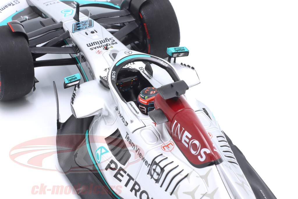 George Russell Mercedes-AMG F1 W13 #63 Formel 1 2022 1:18 Minichamps