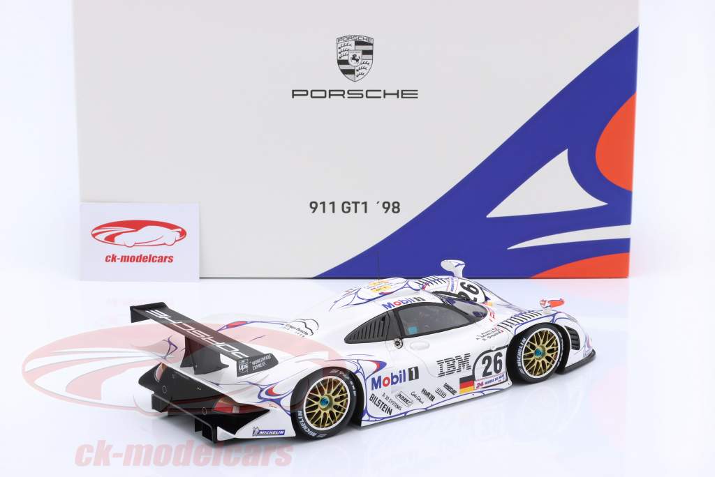 Spark 1:18 Porsche 911 GT1 #26 勝者 24h LeMans 1998 McNish, Aiello 