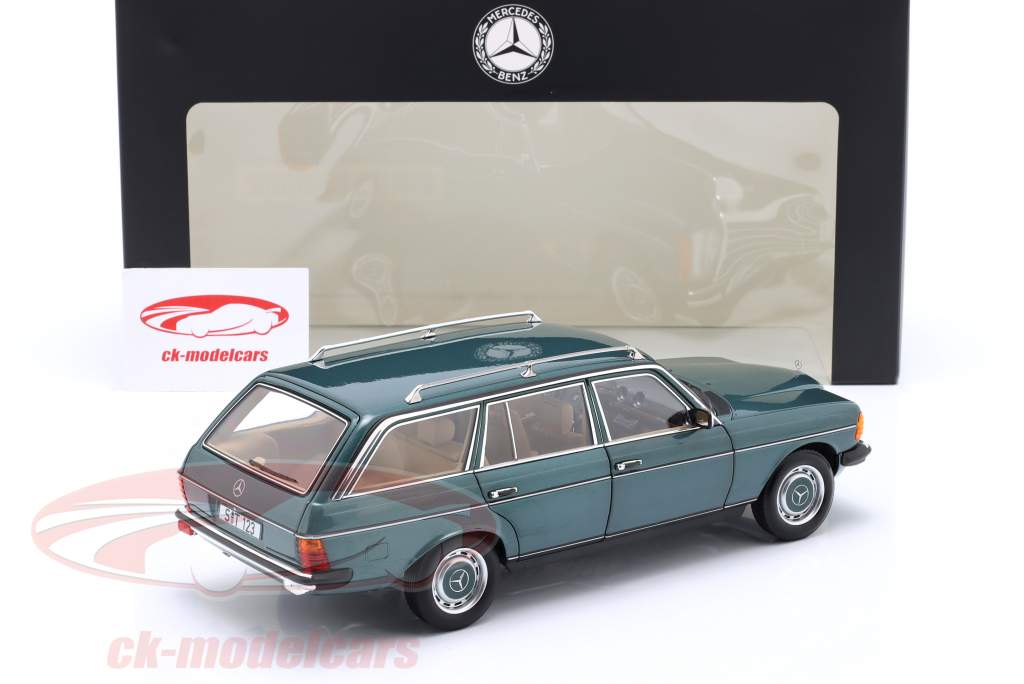 Mercedes-Benz 200T S123 teal 1:18 Norev diecast Scale Model