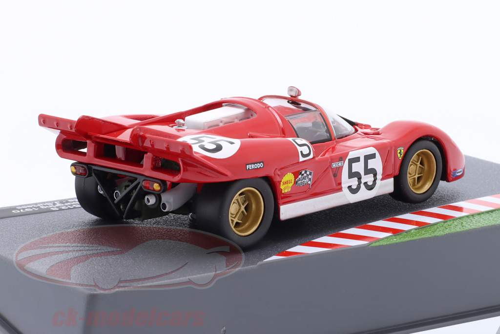 Ferrari 512 S #55 3º 1000km Nürburgring 1970 Surtees, Vaccarella 1:43 Altaya