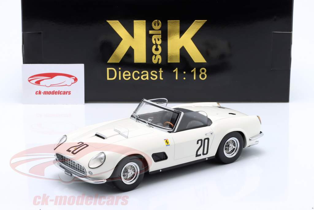 KK-Scale 1:18 Ferrari 250 GT California Spyder #20 24h LeMans 1960 