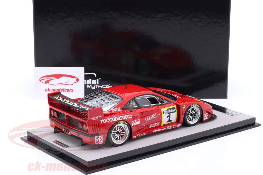 Tecnomodel 1:18 Ferrari F40 GTE #1 Winner 6h Vallelunga 1996 Della