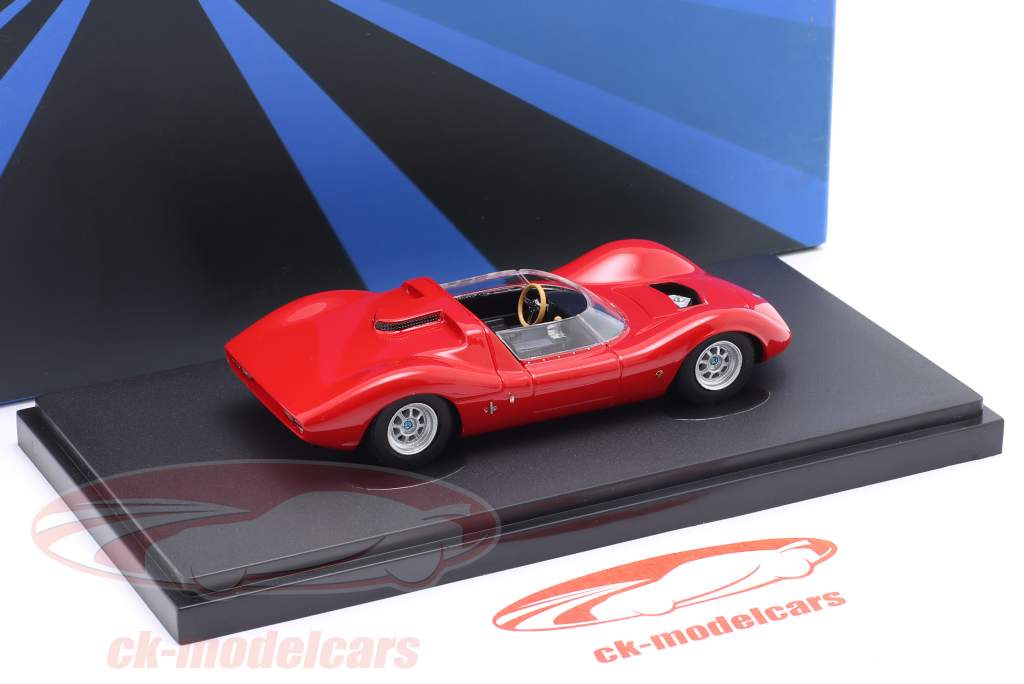 AutoCult 1:43 De Tomaso Competizione 2000 year 1965 red 60103