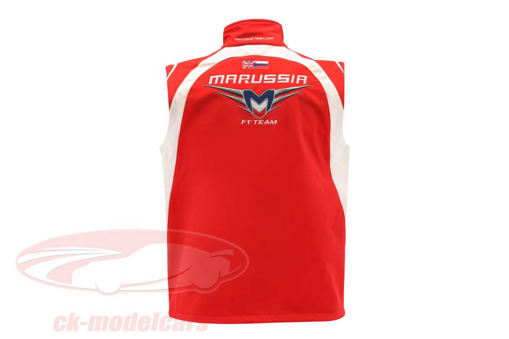 Bianchi / Chilton Marussia Team Vest Formula 1 2014 red / white Size 5XL