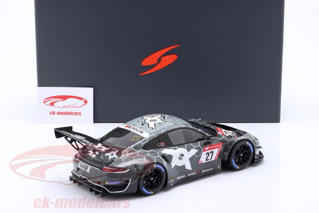 Porsche 911 (991.2) GT3 R #27 24h Nürburgring 2022 Toksport WRT 1:18 Spark