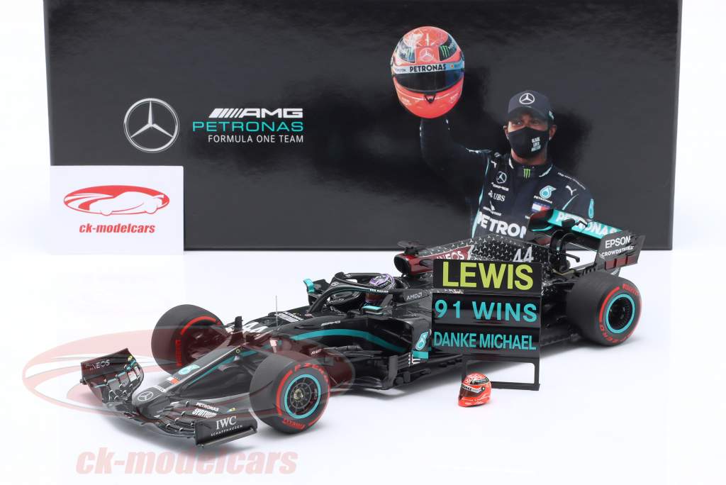 L. Hamilton Mercedes-AMG F1 W11 #44 91e Win Eifel GP formule 1 2020 1:18 Minichamps