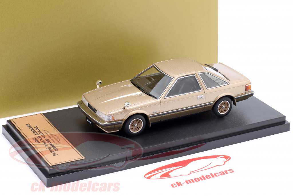 Toyota Soarer 2800GT-Extra Baujahr 1981 gold 1:43 Hachette