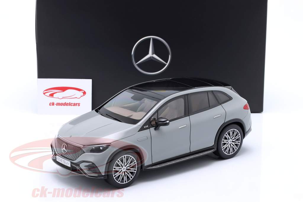 Mercedes-Benz EQE SUV (X294) Byggeår 2023 alpin grå 1:18 NZG