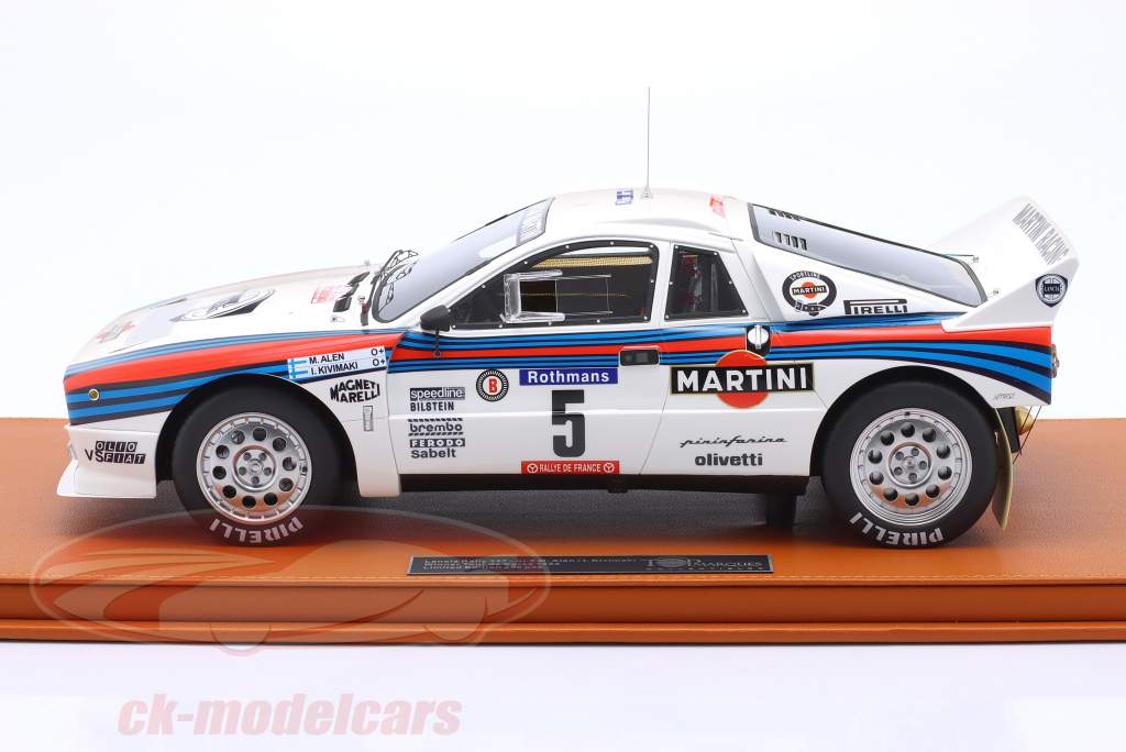 Lancia Rally 037 #5 Winner Tour de Corse 1984 Attilio, Sergio 1:12 TopMarques