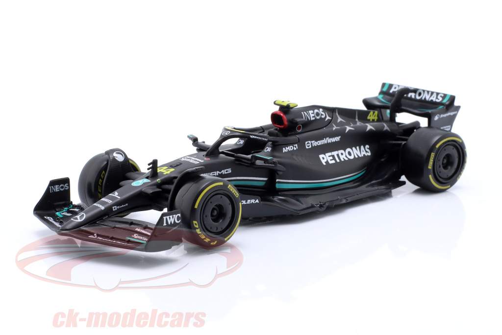 Lewis Hamilton Mercedes AMG F1 W14 #44 Fórmula 1 2023 1:43 Bburago