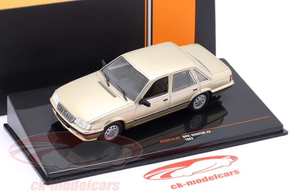 Opel Senator A2 Année de construction 1983 beige métallique 1:43 Ixo