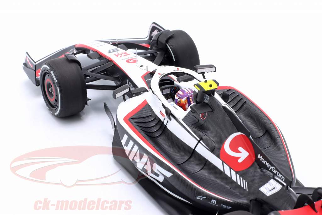 Nico Hülkenberg Haas VF-23 #27 Bahrein GP formule 1 2023 1:18 Minichamps