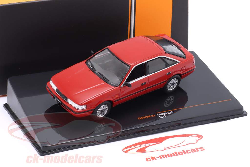 Mazda 626 Année de construction 1987 rouge 1:43 Ixo