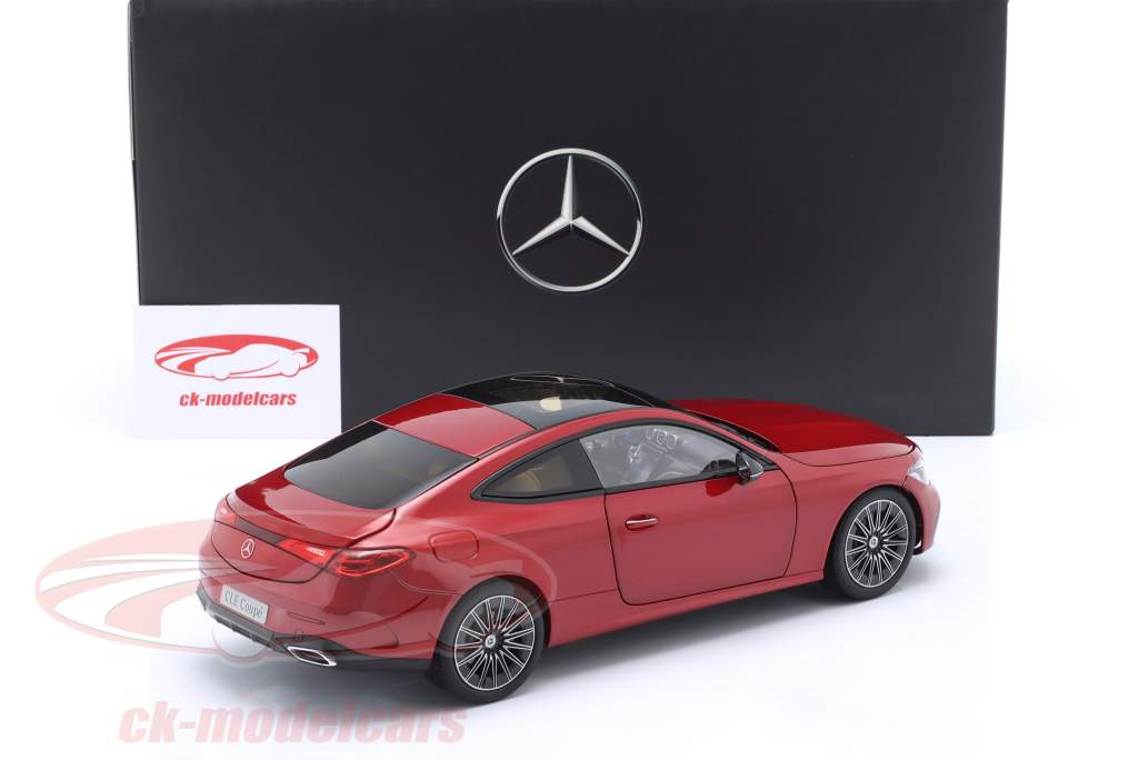 Mercedes-Benz AMG-Line CLE Coupe (C236) 2023 Patagônia vermelha metálico 1:18 Norev
