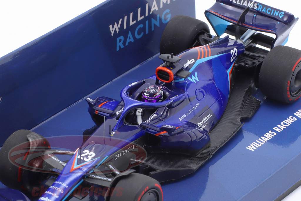 Alexander Albon Williams FW44 #23 Bahrein GP formule 1 2022 1:43 Minichamps