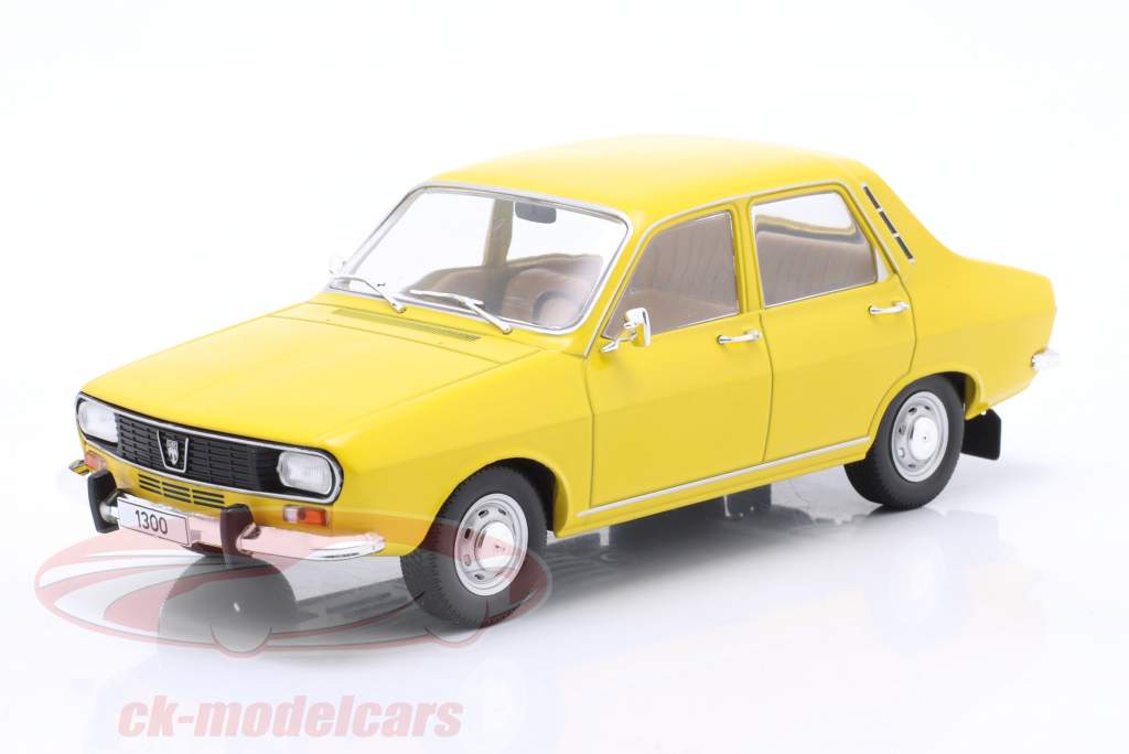 Dacia 1300 Año de construcción 1969 amarillo 1:24 WhiteBox