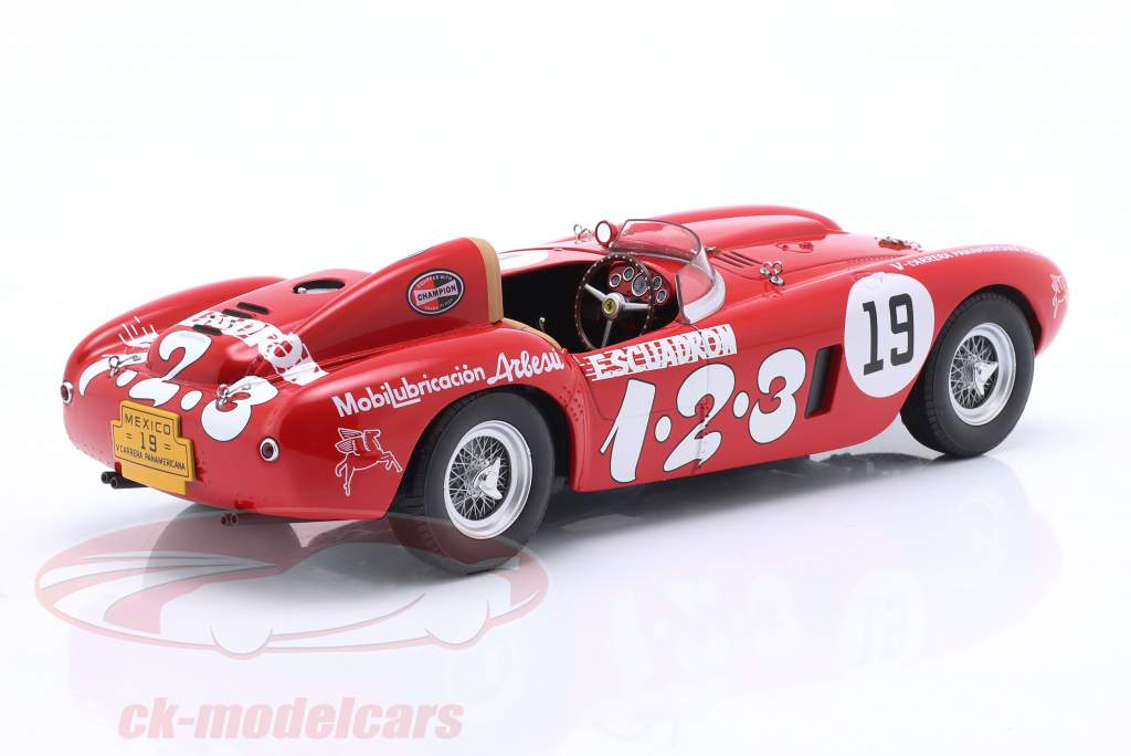 Ferrari 375 Plus #19 ganador Carrera Panamericana 1954 U.Maglioli 1:18 KK-Scale