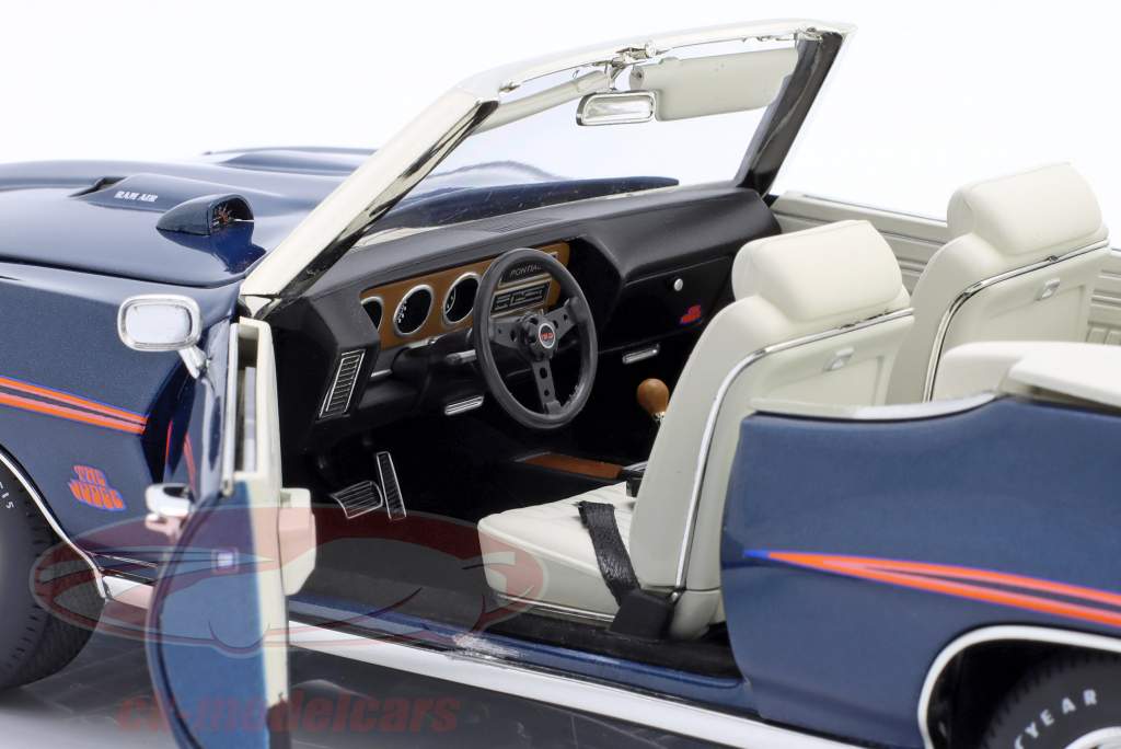 Pontiac GTO Judge Cabrio año de construcción 1970 azul 1:18 GMP