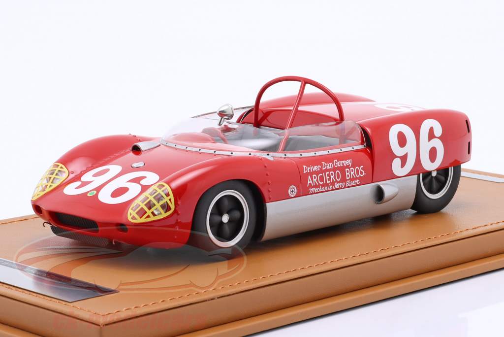 Lotus 19 #96 winnaar 3h Daytona 1962 D. Gurney 1:18 Tecnomodel