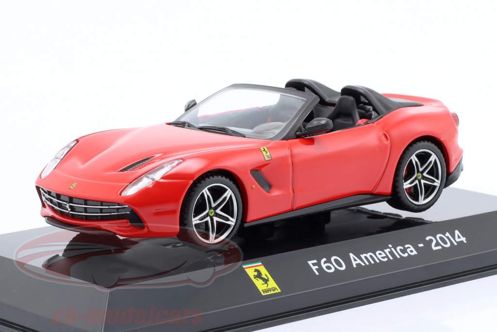 Ferrari F60 America Bouwjaar 2014 rood 1:43 Altaya