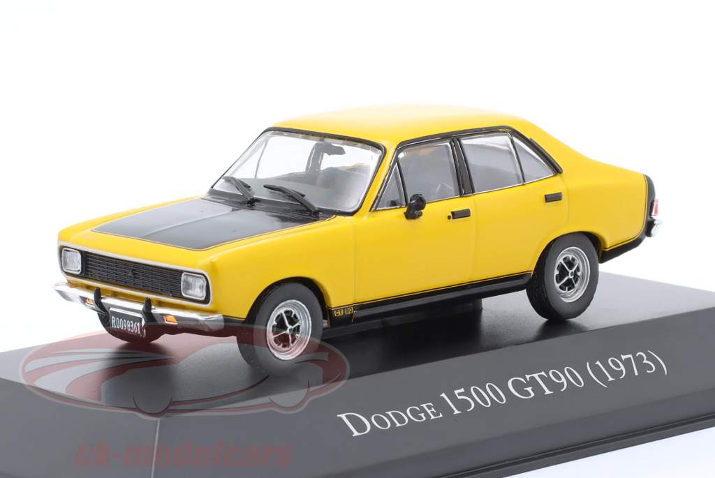 Dodge 1500 GT90 Año de construcción 1973 amarillo / negro 1:43 Altaya