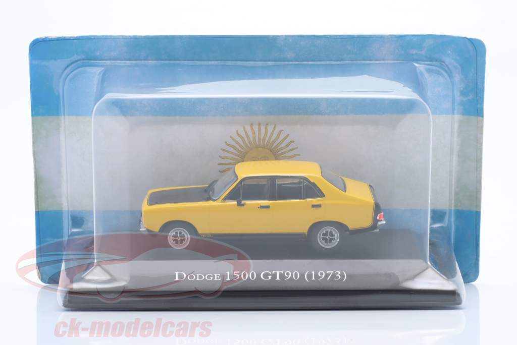 Dodge 1500 GT90 Año de construcción 1973 amarillo / negro 1:43 Altaya