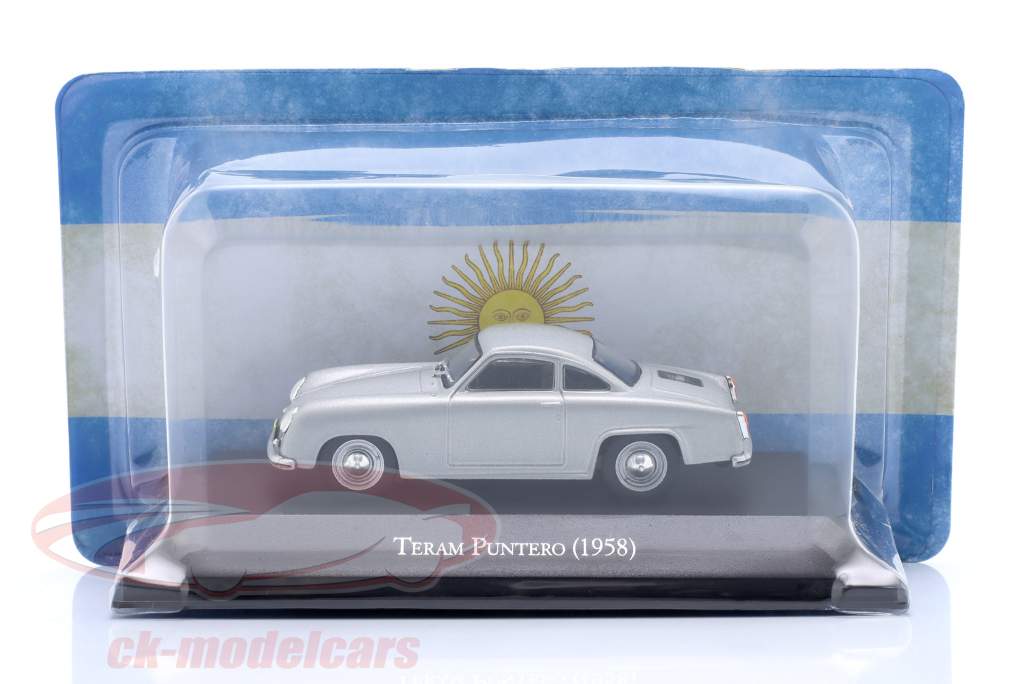 Porsche Teram Puntero Bouwjaar 1958 zilver 1:43 Altaya