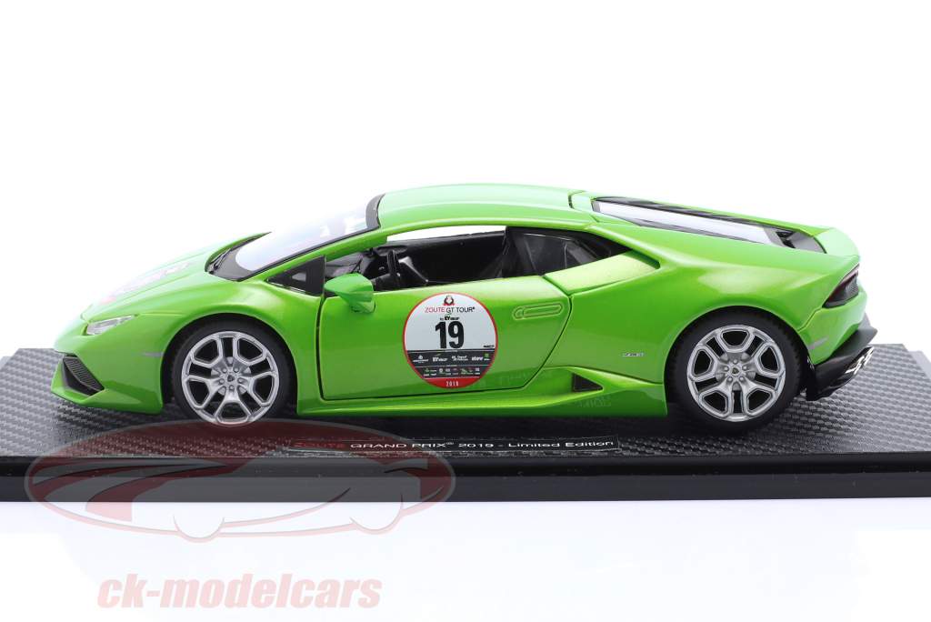 Lamborghini Huracan Zoute Grand Prix 2019 绿色的 1:24 Bburago