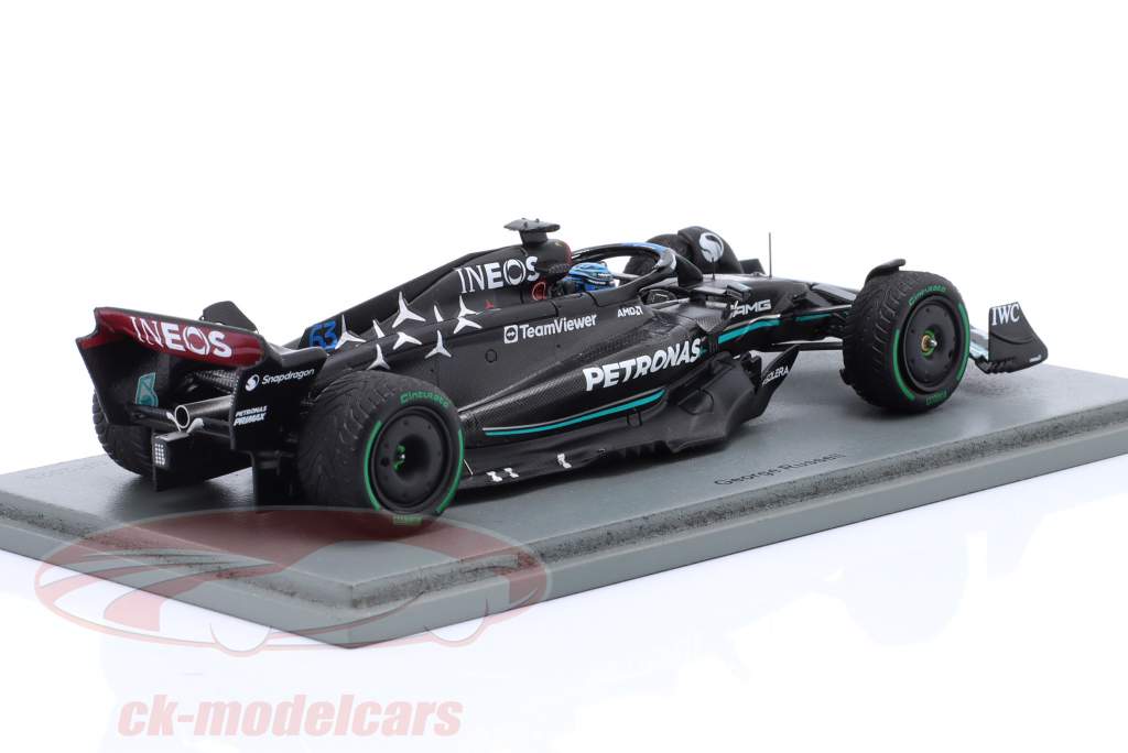 G. Russell Mercedes-AMG F1 W14 #63 5ème Monaco GP formule 1 2023 1:43 Spark