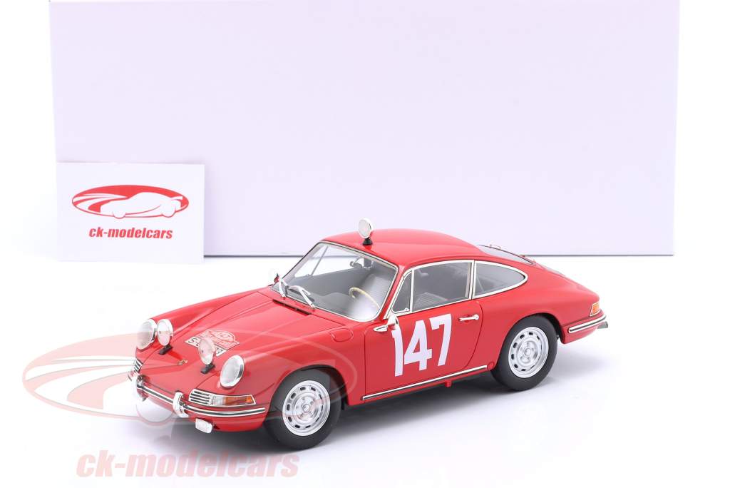 Porsche 911 S #147 5th Rallye Monte Carlo 1965 Linge, Falk 1:18 Matrix