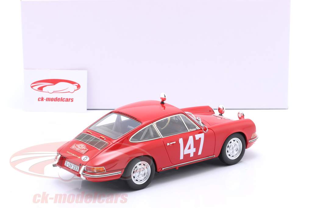 Porsche 911 S #147 5th Rallye Monte Carlo 1965 Linge, Falk 1:18 Matrix