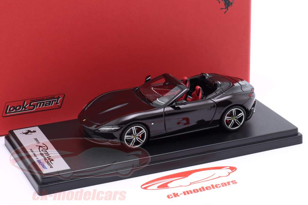 Ferrari Roma Spider Год постройки 2023 черный 1:43 LookSmart