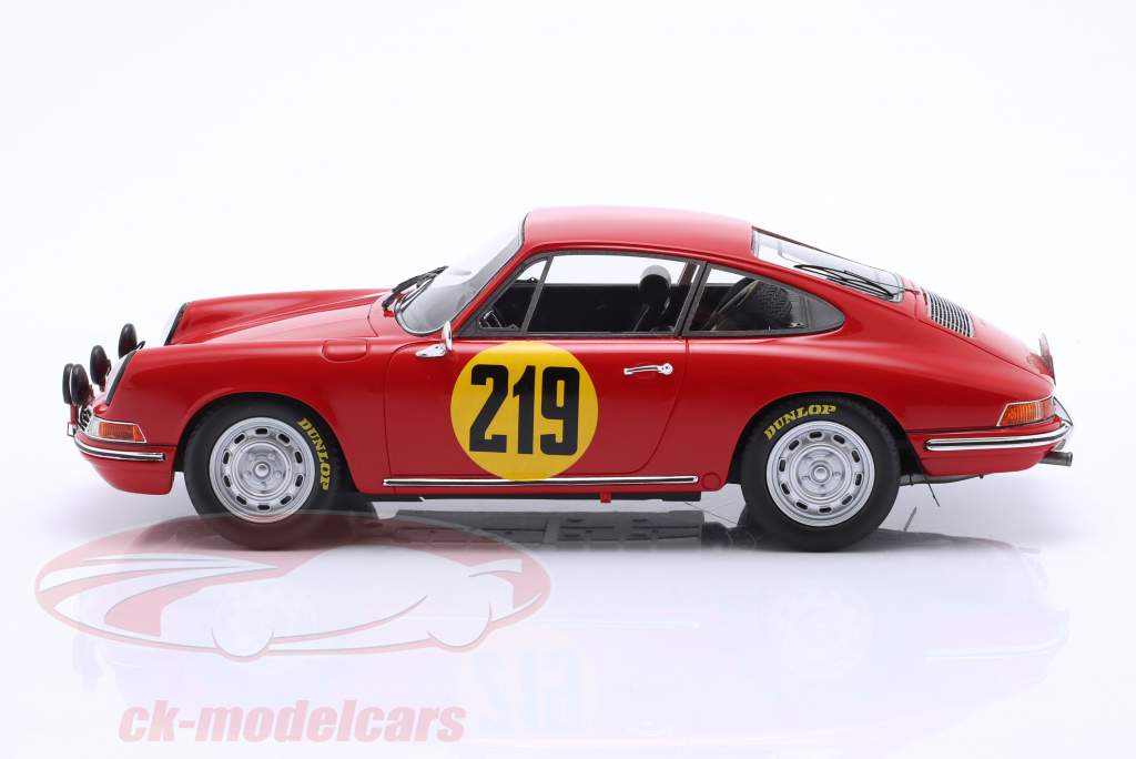 Porsche 911 S #219 3ème Rallye Monte Carlo 1967 Elford, Stone 1:18 Matrix