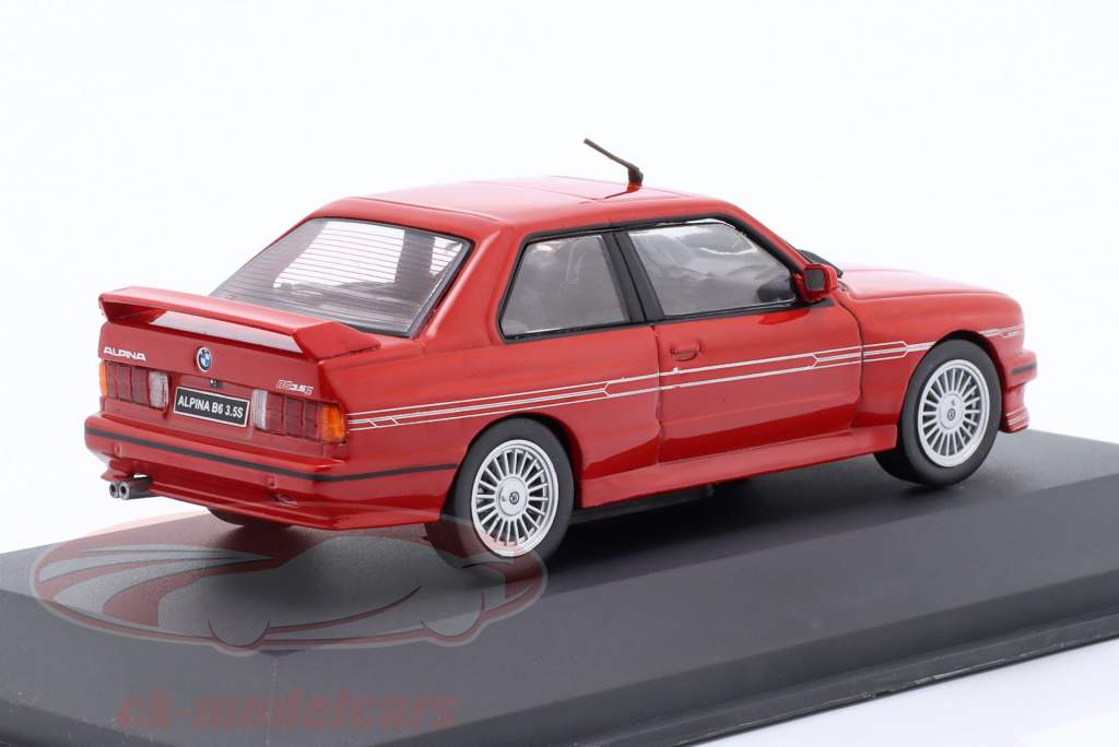 BMW Alpina B6 3.5s (E30) Byggeår 1990 rød 1:43 Solido