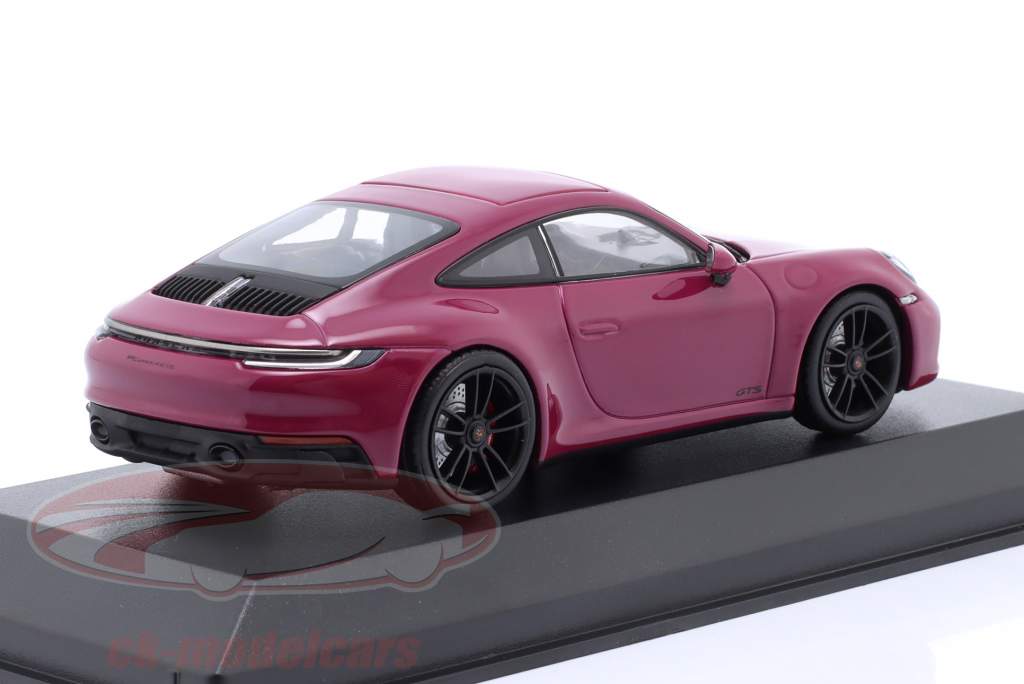 Porsche 911 (992) Carrera 4 GTS 2021 ster robijn nieuw 1:43 Minichamps