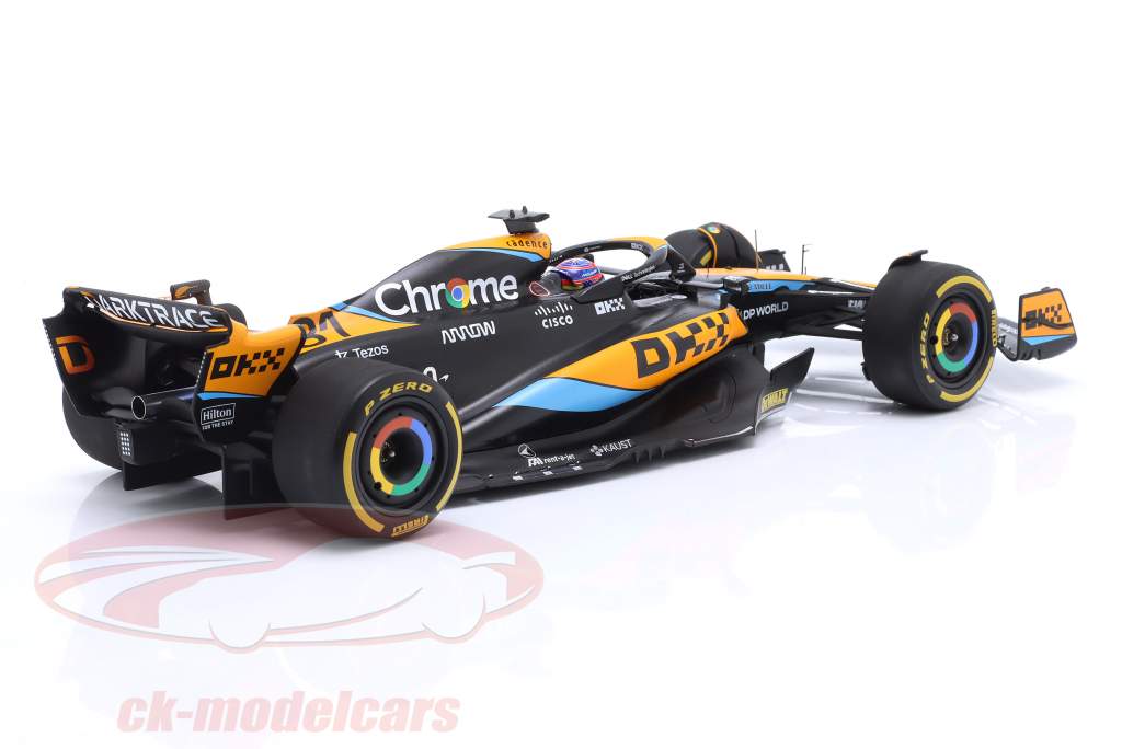 Oscar Piastri McLaren MCL 60 #81 8ème Australie GP formule 1 2023 1:18 Spark