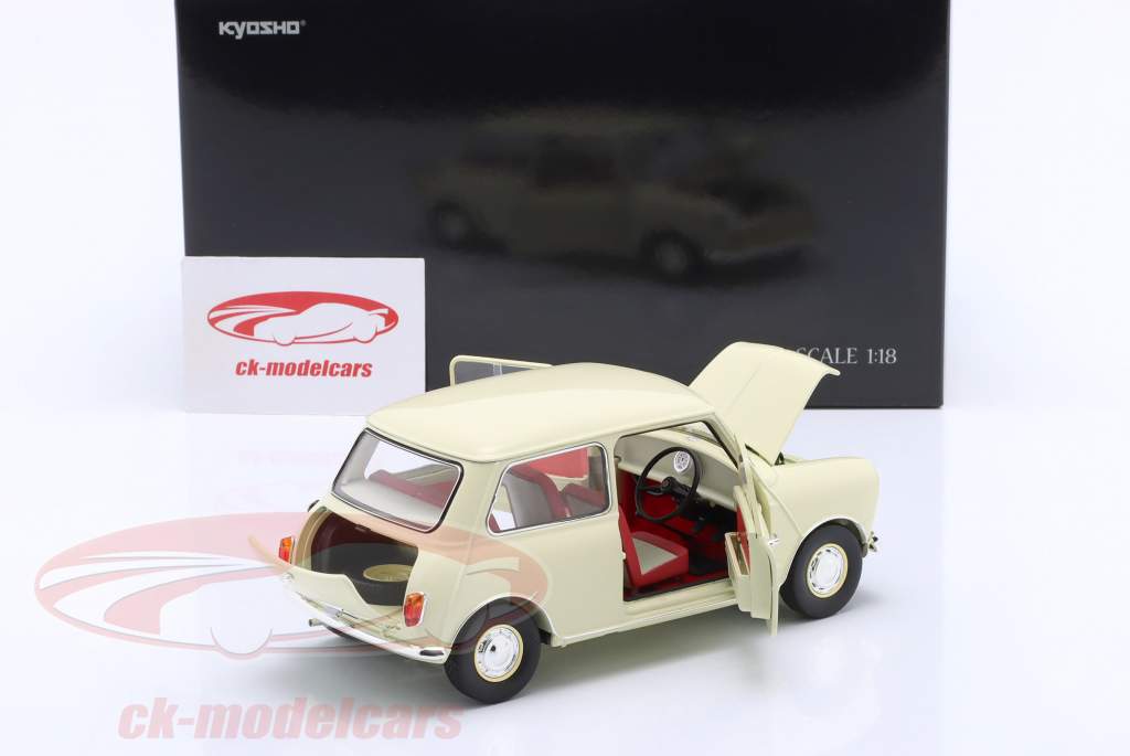 Morris Mini Minor Baujahr 1964 weiß 1:18 Kyosho