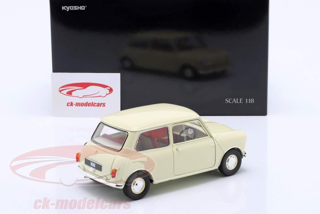 Morris Mini Minor Année de construction 1964 blanc 1:18 Kyosho