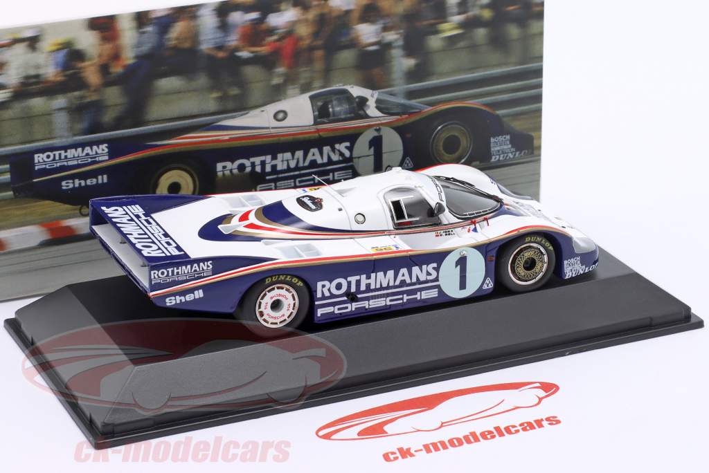 Porsche 956 LH #1 vinder 24h LeMans 1982 Ickx, Bell 1:43 Spark