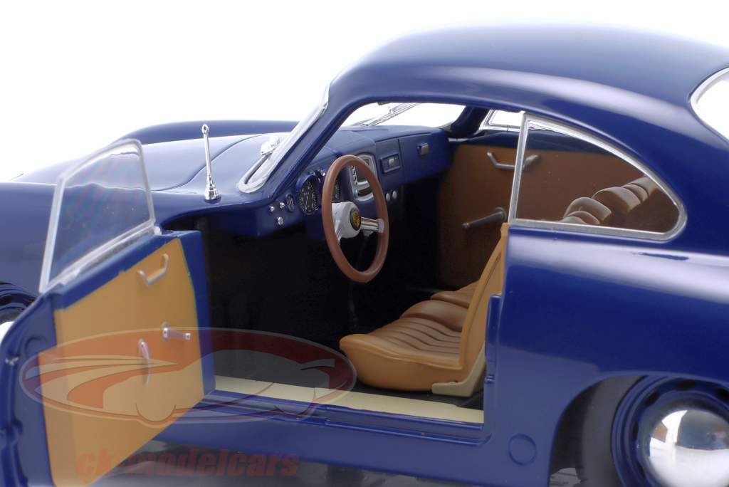 Porsche 356 Pre-A Anno di costruzione 1953 blu petrolio 1:18 Solido