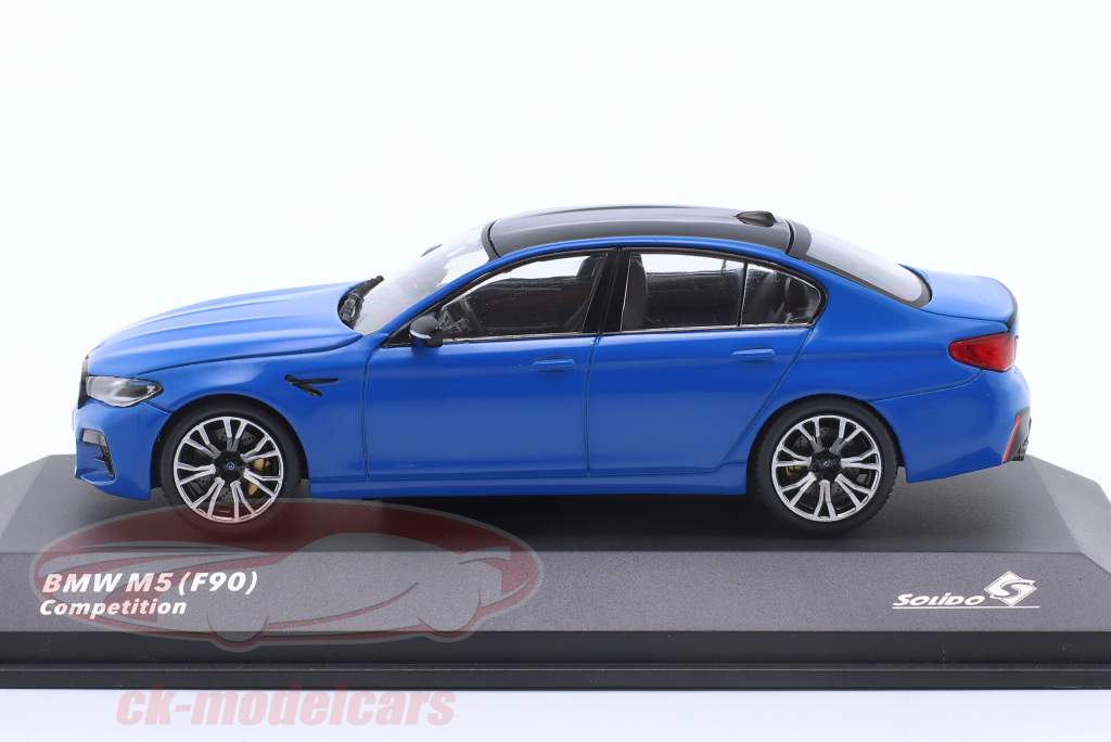 BMW M5 Competition (F90) Anno di costruzione 2022 blu voodoo 1:43 Solido