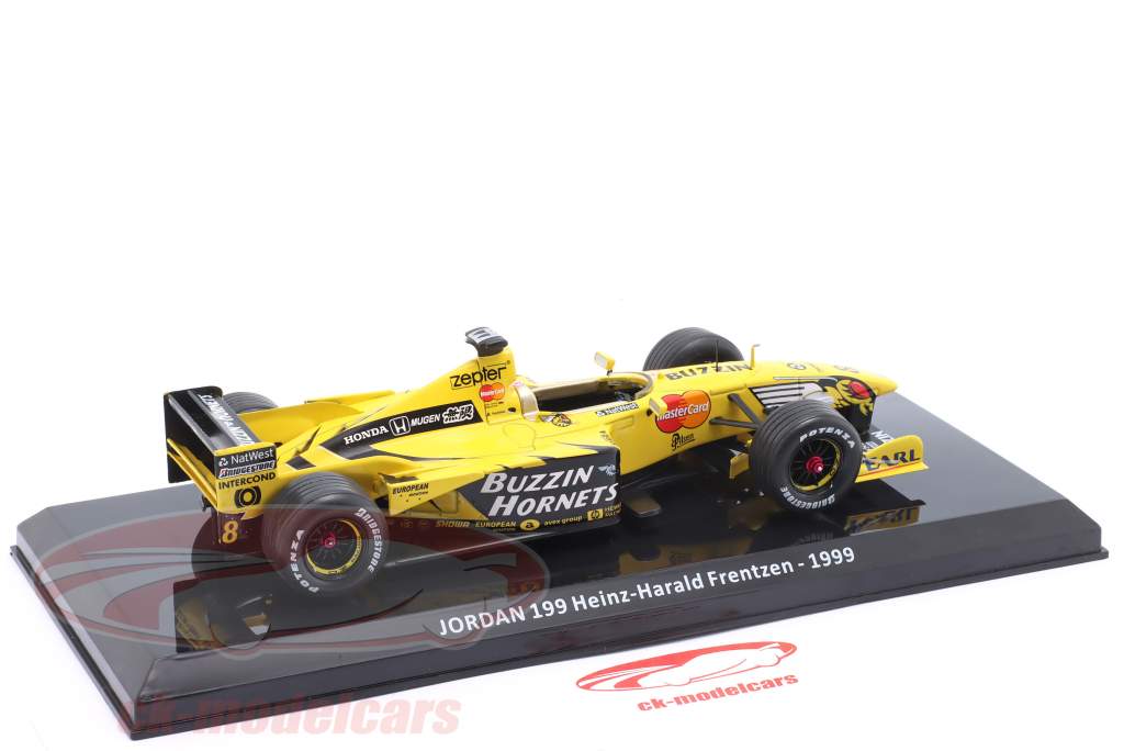 Heinz-Harald Frentzen Jordan 199 #8 formule 1 1999 1:24 Premium Collectibles