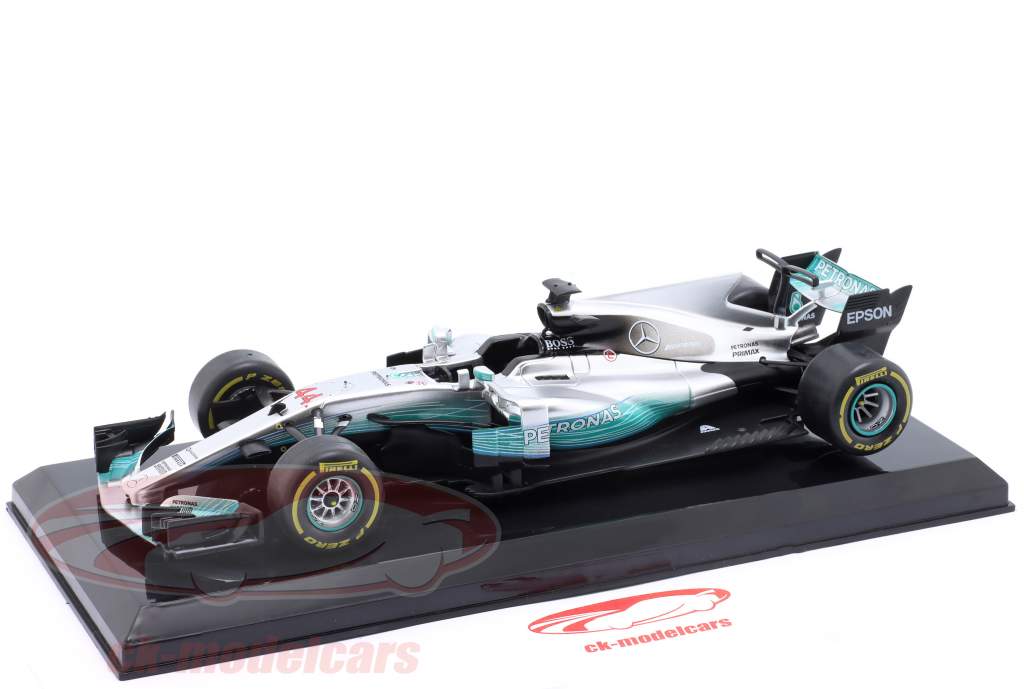 L. Hamilton Mercedes-AMG F1 W08 #44 formule 1 Champion du monde 2017 1:24 Premium Collectibles