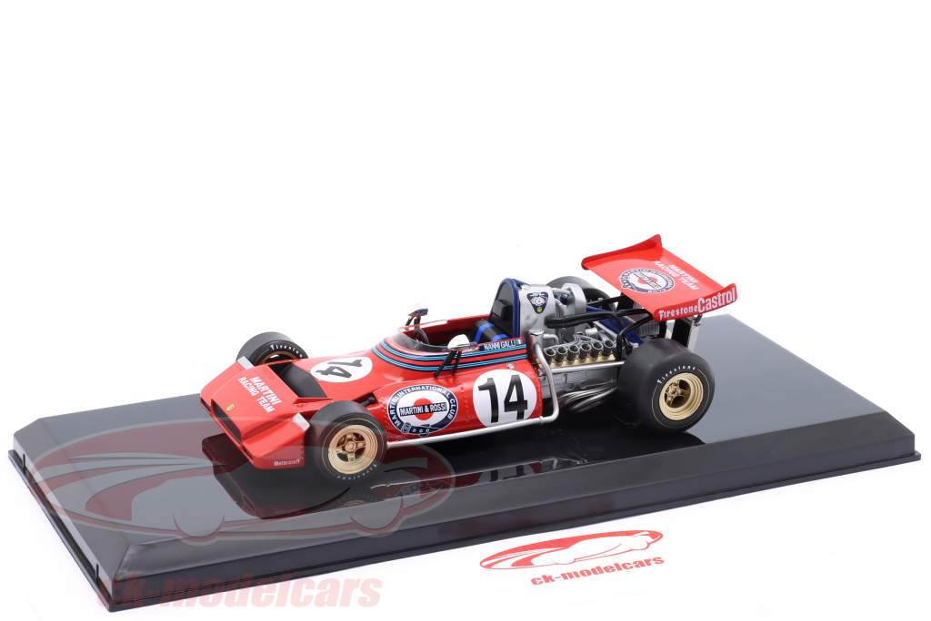 Nanni Galli Tecno PA123 #14 formule 1 1972 1:24 Premium Collectibles