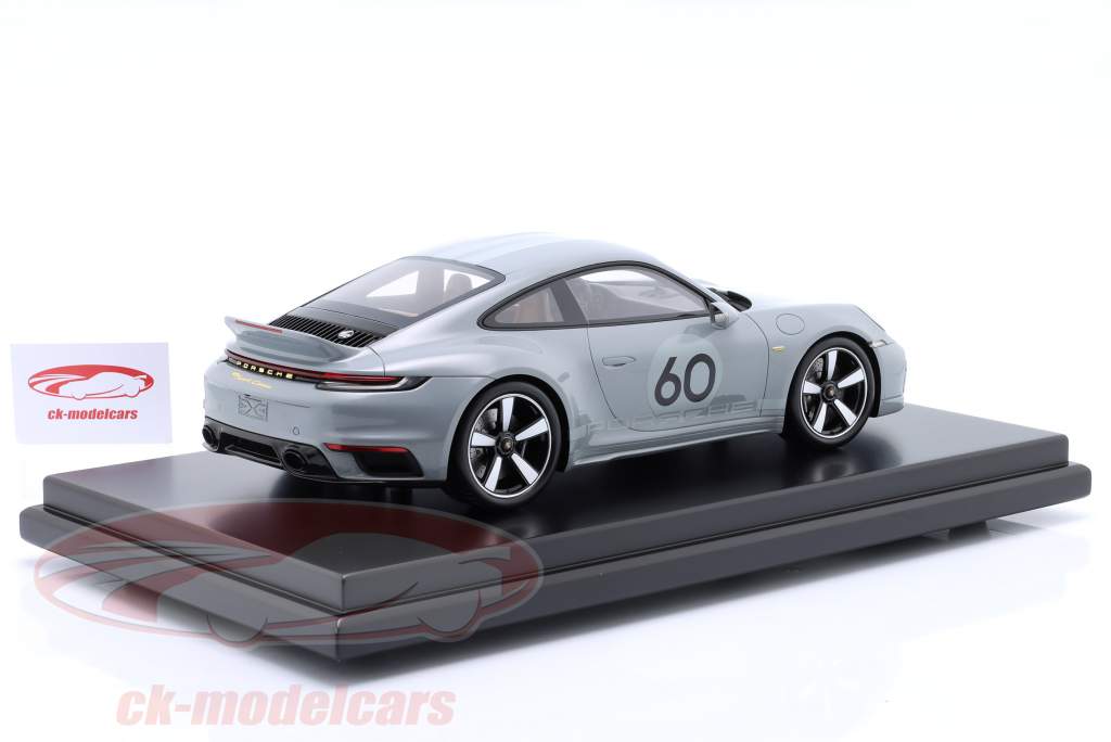 Porsche 911 (992) Sport Classic 2022 スポーツグレー メタリックな 1:12 Spark