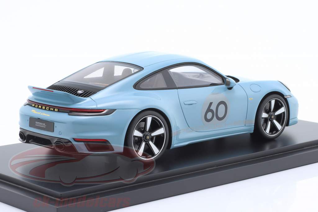 Porsche 911 (992) Sport Classic 2022 blu di Meissen 1:18 Spark